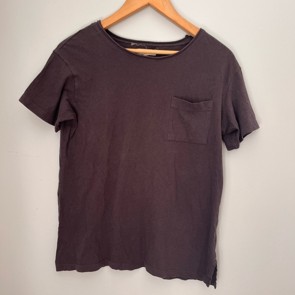 Madewell Charcoal Short Sleeve Tee